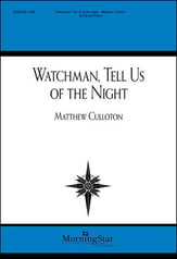 Watchman, Tell Us of the Night SATB choral sheet music cover